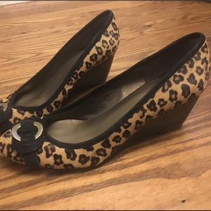 Classy Leopard Heel/Wedge